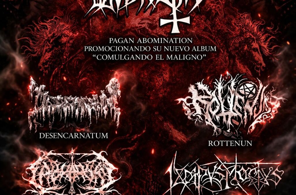 CULTO PAGANO EN BARNABY JONES – Pagan Abomination promocionando su nuevo álbum: Sábado 18 de Abril