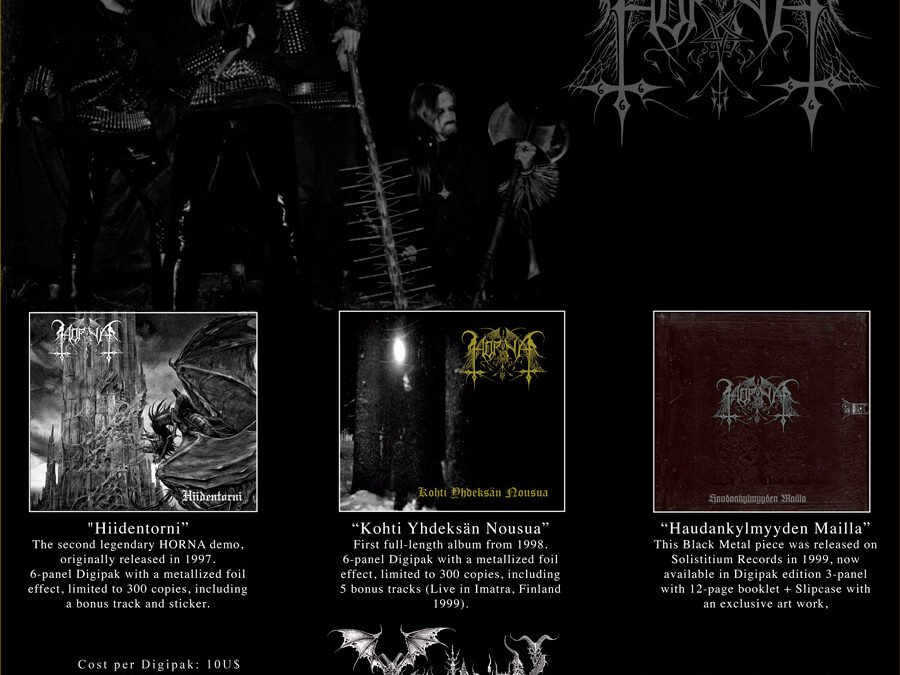 HORNA official re-issues